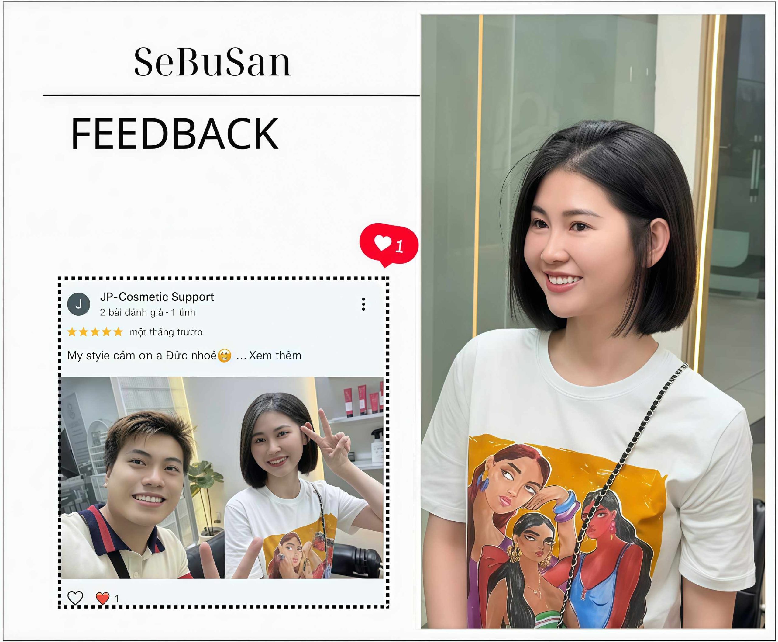 TÓC BOB – CÁ TÍNH & HIỆN ĐẠINgắn, gọn, sang. Tóc Bob không cần quá cầu kỳ nhưng luôn mang đến vibe mạnh mẽ, rõ ràng và cuốn hút.
Bạn nào đang muốn “tái sinh bản thân” hoặc đang tìm một cột mốc thay đổi – Bob là lời tuyên bố im lặng nhưng đầy sức nặng:
“Tôi đang làm chủ cuộc sống của mình.”
Bob rất hợp với những ai thích sự tối giản, tinh gọn nhưng không đơn điệu – những người phụ nữ bước đi thầm lặng nhưng khiến người khác phải ngoái nhìn.