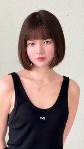 🔥 Tóc bob vuông – “Bí kíp trẻ ra 5 tuổi” của mọi cô gái hiện đại